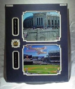 Yankees Stadium NYY The Inaugural Game 4/16/09 Photo & Name Plate & Pin 16x20  - Picture 1 of 6
