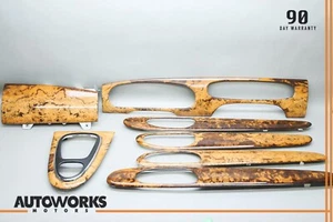 04-09 Jaguar XJ8 XJR  X350 X358 SWB Wooden Trim Panel Cover Set of 7 OEM - Picture 1 of 23