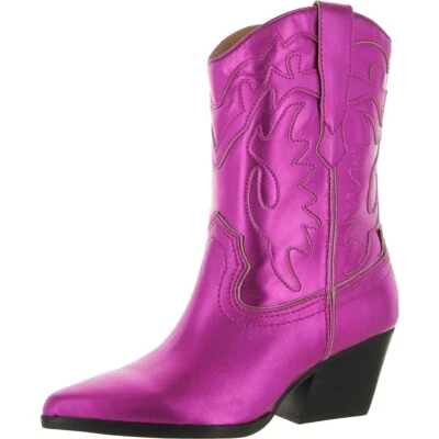 Dolce Vita Landen Botas Vaqueras Metálicas Coachella Diligencia 8.5 $220 Foto 1 de 3