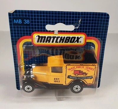 Matchbox MB 38, Series 1-75, Model A Ford Van, Thailand, 1:52, OVP, #S202b - Bild 1 von 2