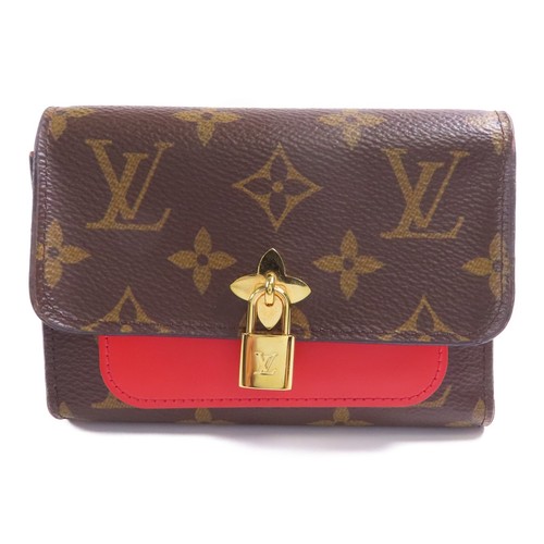 LOUIS VUITTON（LV） Portafoglio LOUIS VUITTON LV GHW fiori M62567 monogramma marrone rosso