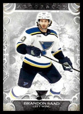 2024-25 Upper Deck Artifacts - Brandon Saad #6 Blues - Image 1 of 2