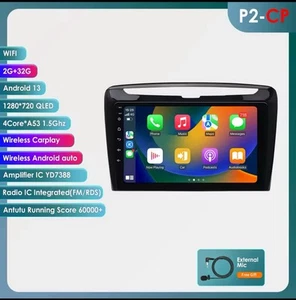 Autoradio Lancia Ypsilon 2012-2020 2G+32GB CarPlay-AndroidAuto Wireless + Retro. - Bild 1 von 11