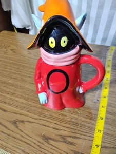 Masters of the Universe Orko Shaped Mug W Lid Promo Cup 2016 Mattel New Heman - Picture 1 of 4