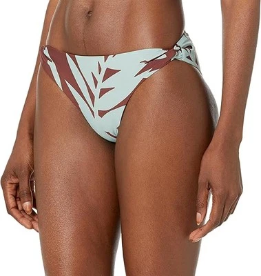 Roxy Juniors' Palm Cruz Hipster Bikini Bottom color brown size small new - Image 1 of 2