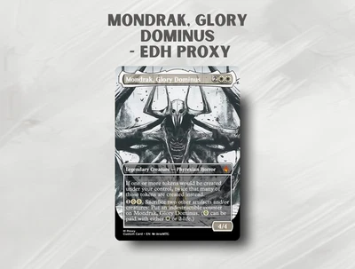 Mondrak, Glory Dominus - Poster Art - Custom Magic: The Gathering Card - Image 1 of 4