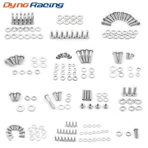 Stainless Steel Small Block Engine Hex Bolt Kit For Chevy265 283 302 305 307 350 - Picture 1 of 8