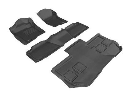 For 2011-2013 GMC Yukon XL 2500 Floor Mat Set 3D MAXpider 48985XBNS - Imagem 1 de 3