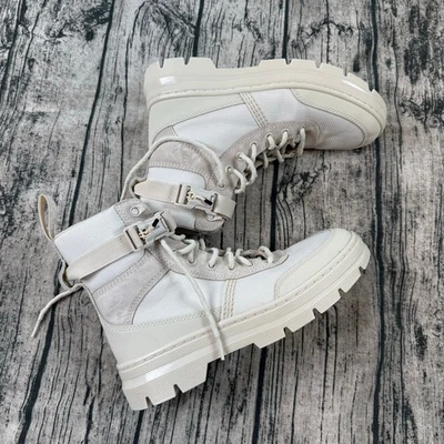 Auténticas botas Dr. Martens Combs Tech II utilitarias para hombre 8 para mujer 9 Off White  Foto 1 de 4