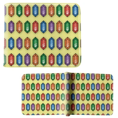 Cartera Doble Plegable The Legend of Zelda - PATRÓN RUPIAS Nueva (Cartera Anime Rubíes) Foto 1 de 2