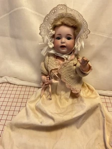 11” Antique Simon & Halbig  # 122 Doll Bisque Head Sleep blue Glass Eyes  - Picture 1 of 8