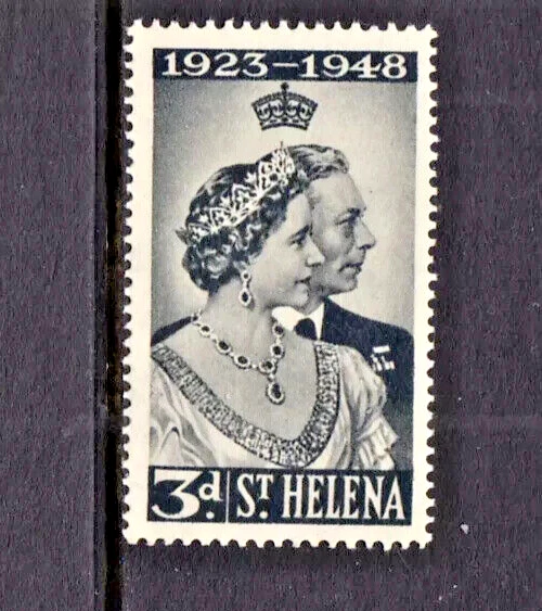 ST HELENA 1948 SG143 3d. BODA PLATA REAL - MNH Foto 1 de 1