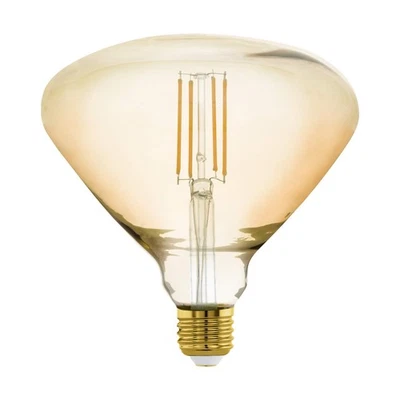Eglo LED E27 dimmerabile, grande lampadina vintage ambra di medie dimension vubB - Immagine 1 di 4