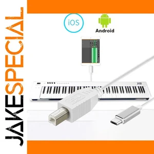 Lightning to USB Type B OTG Cable Adapter - Afbeelding 1 van 12