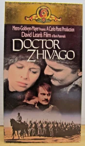 DOCTOR ZHIVAGO: 1988 Turner Home Video ~ 2 VHS Tape Set ~ 3 hours 20 min (T12) - Picture 1 of 12