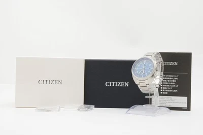 【MINT】 CITIZEN CA7040-85L Eco-Drive Solar Blue Men's Watch from Japan - Image 1 of 4