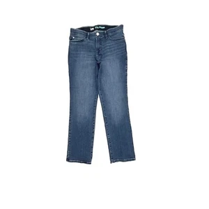 Lee Total Freedom straight Leg Women's size 8P Dark Wash Blue Denim jeans - Picture 1 of 4