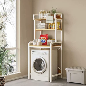3-Tier over the Toilet Storage, above Washer Dryer Rack, Bathroom Balcony Organi - Picture 1 of 12
