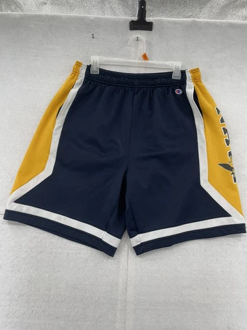 VINTAGE Champion US Navy Shorts Men's XL Extra Large Navy Blue 9in Inseam 90s Cover