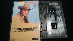 ELVIS PRESLEY Sings Flaming Star *1986 CANADA MC TAPE* - Foto 1 di 2
