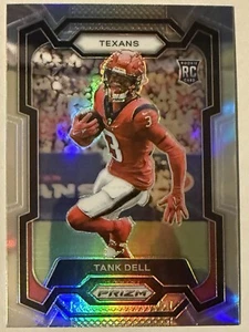 TANK DELL 2023 Panini Prizm Rookie Silver Prizm #341 RC Houston Texans - Picture 1 of 2
