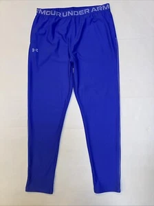 NWT NEW Under Armour Girls Play Up Blue Jogger Style Pants Size Youth XL - Picture 1 of 2