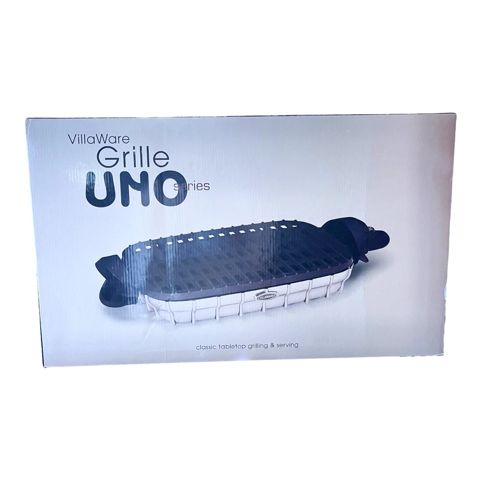 VillaWare 2040 Grille Uno Series 16” x 12” Cooking Surface 1500W NIB - Image 1 of 1