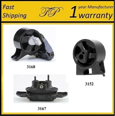 3 piezas de montaje de motor y transmisión para Dodge Avenger 2011-2014 2,4 L Foto 1 de 4