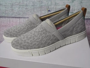 Ryka Animal Print Stretch Knit Slip-Ons Hera Exotic 2, Vapor Gray -Size 7 M  NEW - Picture 1 of 22