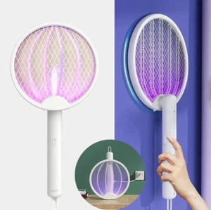 2-in-1 Electronic Mosquito Fly Bug Swatter Insect Killer Zapper Light Trap Lamp - Picture 1 of 16