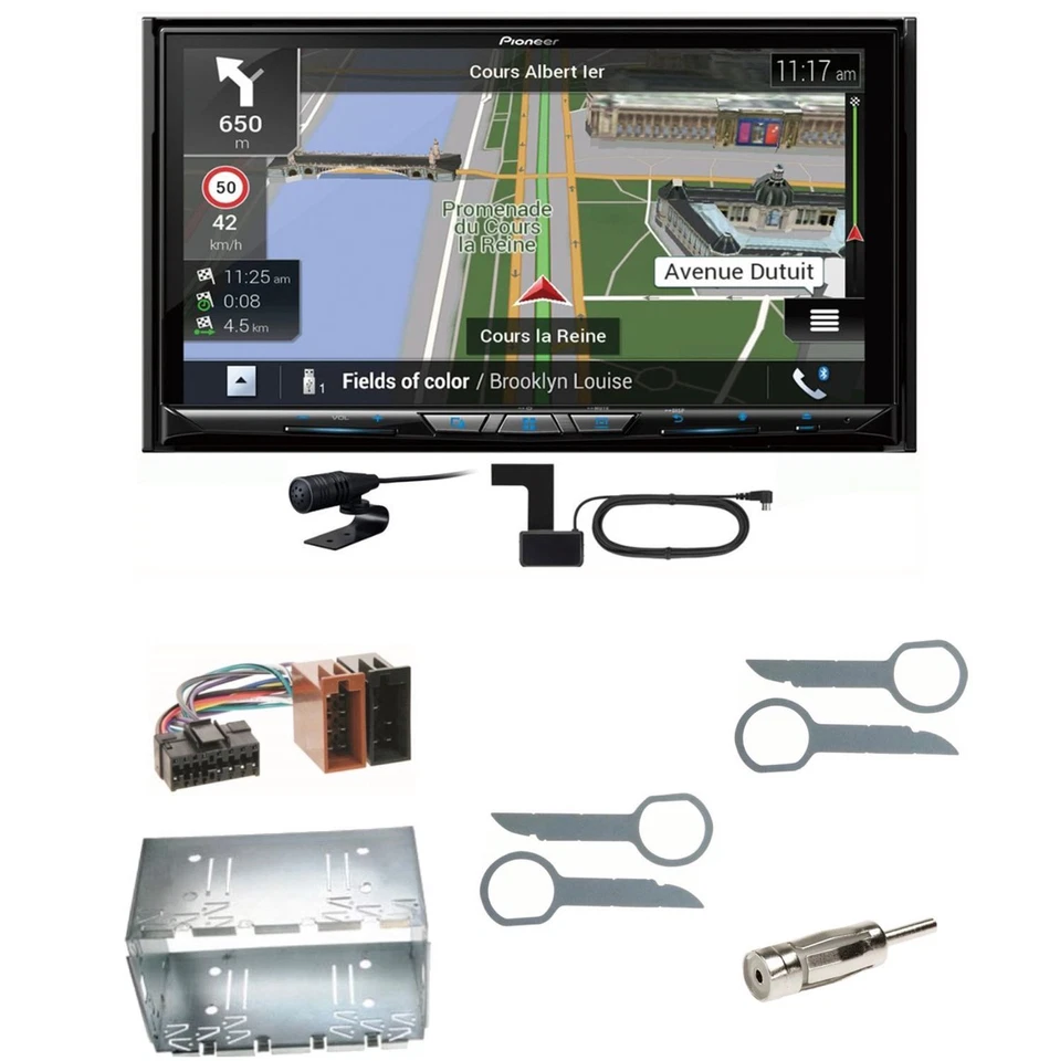 Pioneer AVIC-Z930DAB USB DAB+ MP3 Navigation CD Einbauset für Mercedes ML W163 - Bild 1 von 1