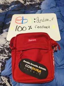 Supreme Red Men's Messenger Bags for 