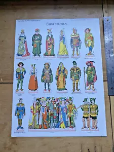 Foglio personaggio teatro giocattolo Alfred Jacobsen anni 20 danese Svinedrengen 1145 - Foto 1 di 5