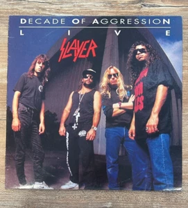 SLAYER - Decade Of Aggression Live 1991 Made Italy Def American Recordings EX - Bild 1 von 11