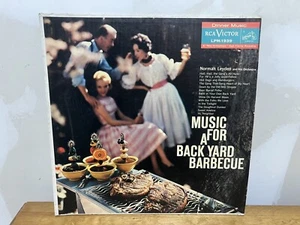 NORMAN LEYDEN Music For A Back Yard Barbecue RCA VICTOR LPM 1939 Vinyl Record - Picture 1 of 17