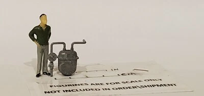 O Scale Gas Meter - QTY 4 - Model Railroads - Dioramas - Image 1 of 4
