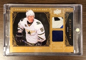 2009-10 Artifacts Treasured Swatches Jersey-Patch #TSBR Brad Richards RARE 23/35