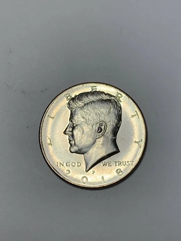 2018-P Kennedy Clad Half Dollar Cover
