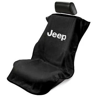 Seat Armour with 'Jeep ' Logo Seat Protector Towel - You Pick Your Color!! - Image 1 of 3