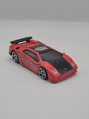 2003 Hot Wheels Final Run Lamborghini Diablo Red PR5s LOOSE - Image 1 of 4