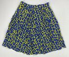 Womens Lark And Ro Printed Tie Front Soft Skirt Size M New Bj