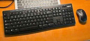Logitech MK270 Wireless Keyboard Mouse Combo | M185 & K270 Logitech with Receive - Afbeelding 1 van 3