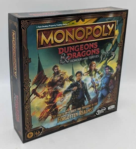 Hasbro Monopoly Dungeons & Dragons Honor Among Thieves D&D inglés NUEVO - Imagen 1 de 10