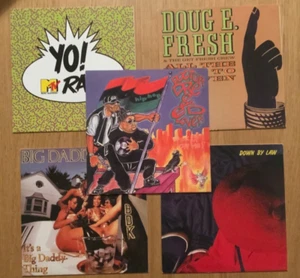 Yo MTV Raps Promotional Display set mock 45 s Rare Rap Hip Hop MC Shan Kane - Bild 1 von 13