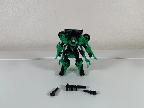 Transformers Age of Extinction AOE Autobot Deluxe Crosshairs 2014 With Weapons Cover