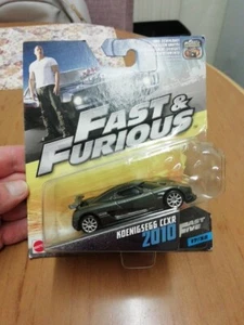Fast Furious Mattel 2010 KOENIGSEGG CCXR 1:55 # 17 * - Picture 1 of 9