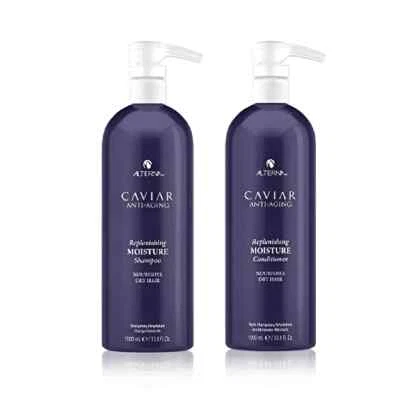 Alterna Caviar Anti-Aging Replenishing Moisture Shampoo & Conditioner 33.8oz DUO - Image 1 of 2