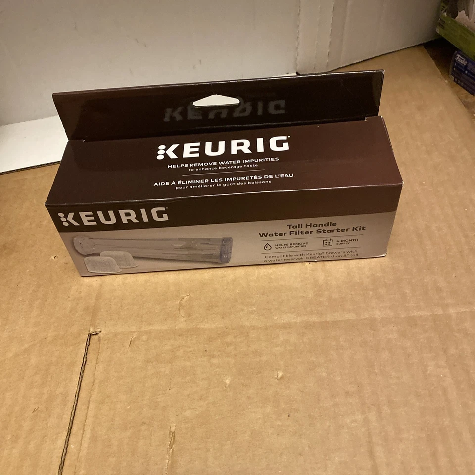 Kit inicial de conjunto de filtro de água reservatório lateral Keurig com 2 cartuchos de filtro - Imagem 1 de 1