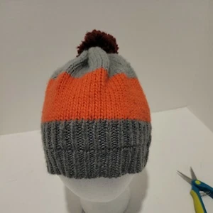 Gymnoree  Girls winter Beanie hat with Pom Pom Sz. Large - Picture 1 of 3