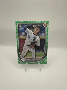 DREW THORPE RC 2025 Bowman GREEN PATTERN Paper Parallel #/99 - Picture 1 of 2